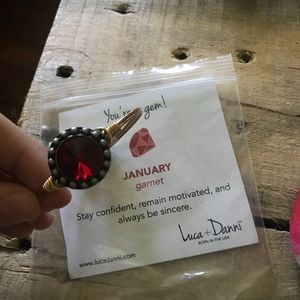 Luca and Danni Gold January Bracelet